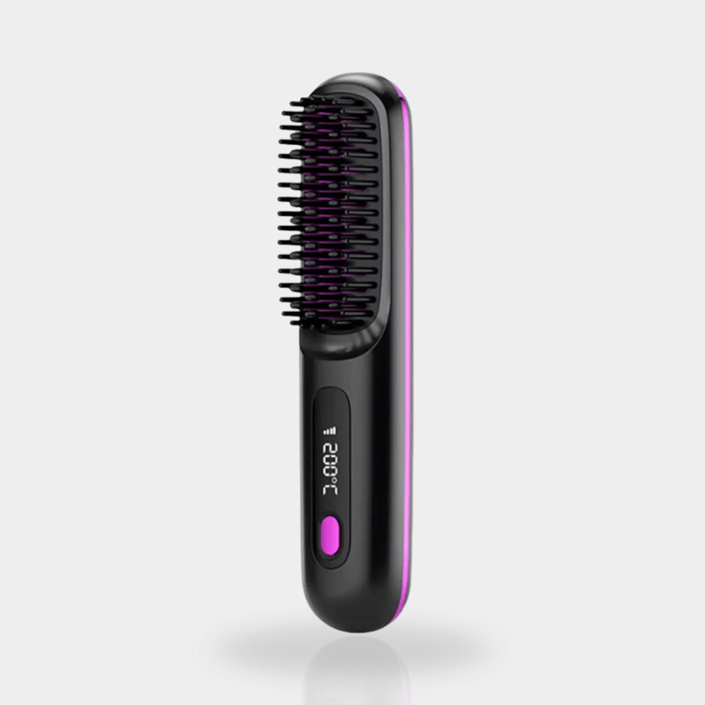Lushair Portable Straightener Brush - GlowBrush PRO