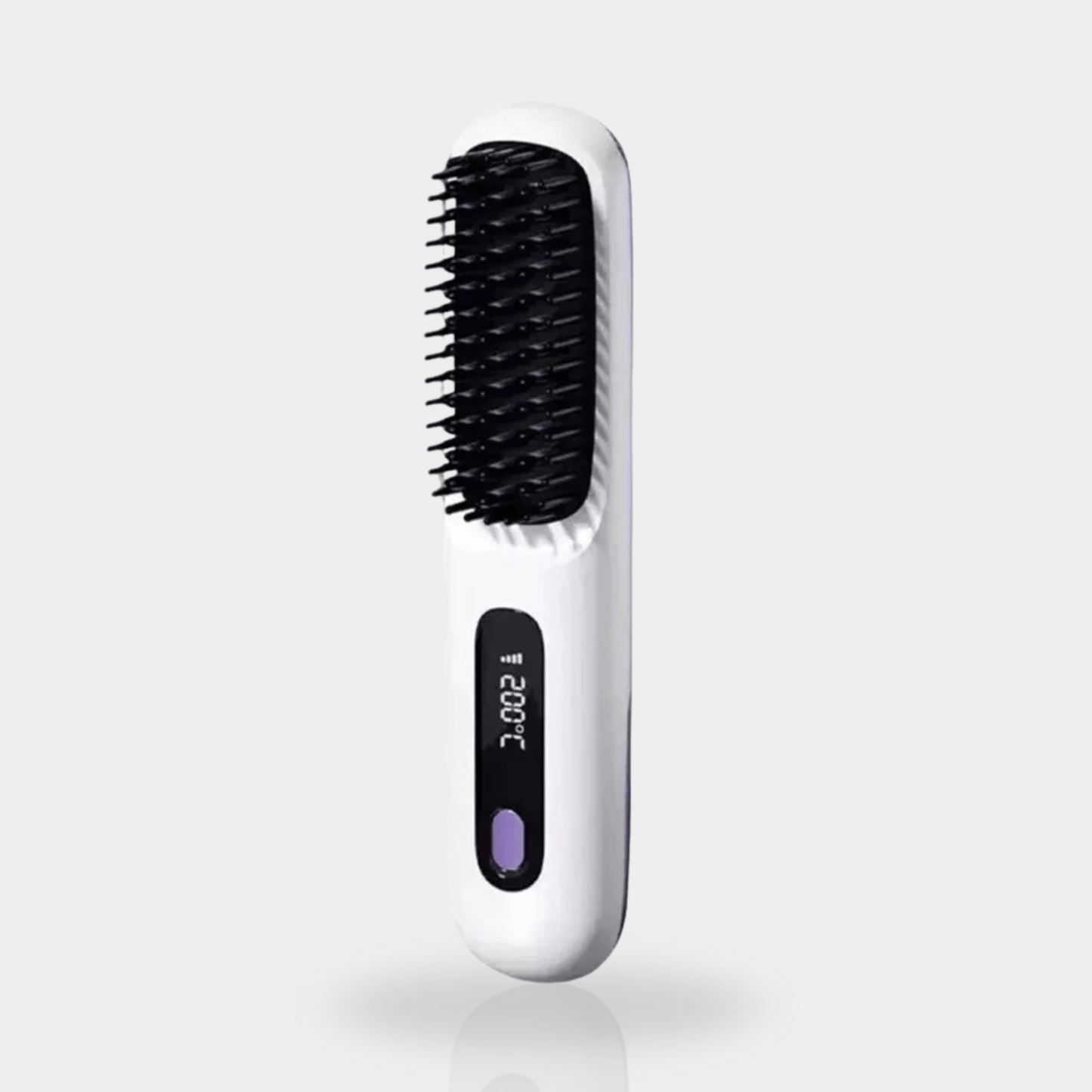Lushair Portable Straightener Brush - GlowBrush PRO