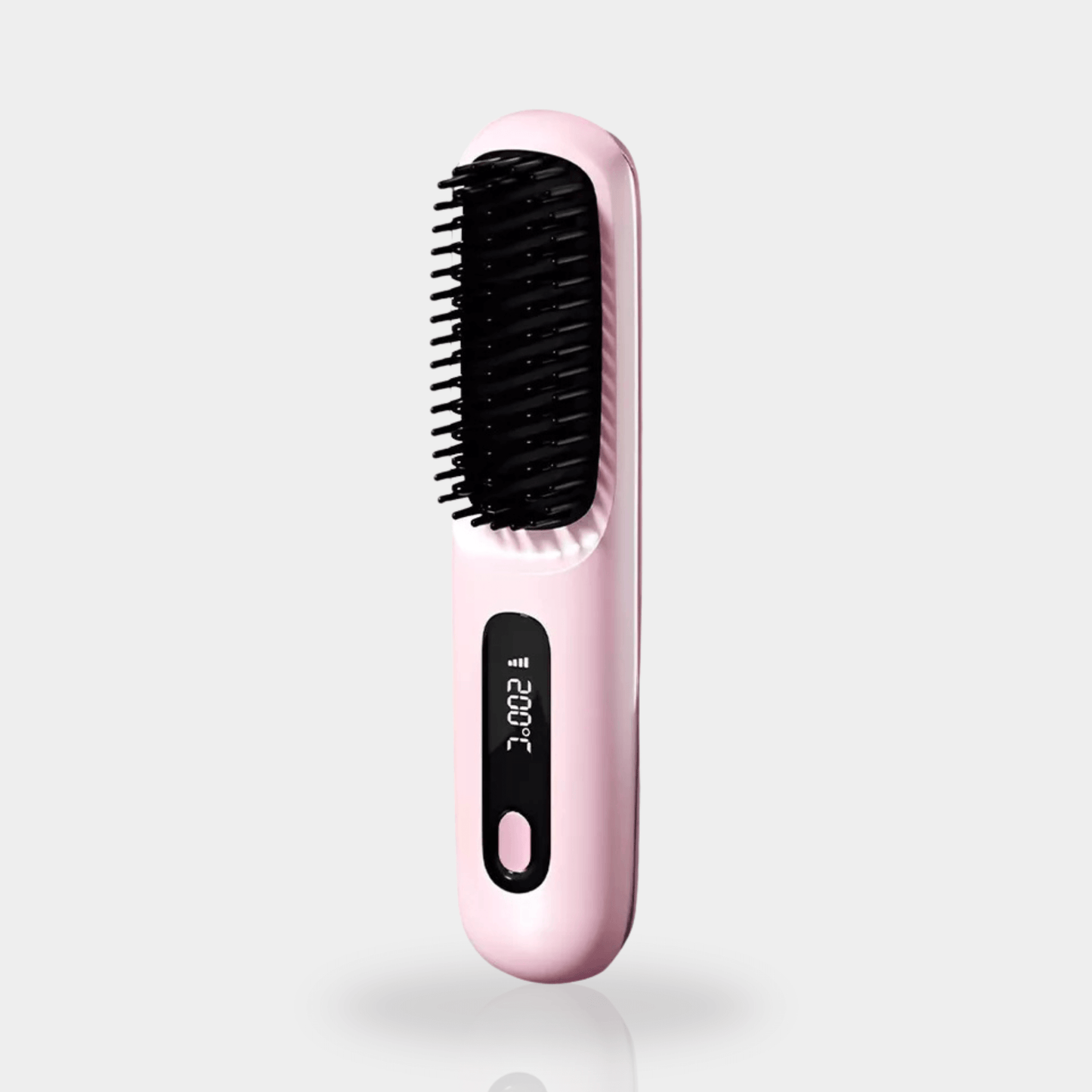 Lushair Portable Straightener Brush - GlowBrush PRO